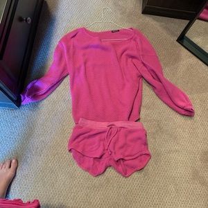 Nasty gal knit sweat outfit